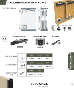 ahşap sürgü dolap sistemi